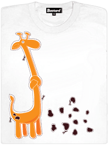 Bastard Žirafa dámské tričko