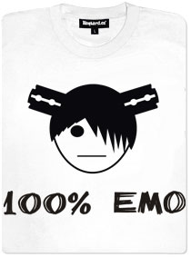 100% Emo dámské tričko
