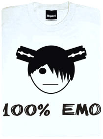 100% Emo pánské tričko
