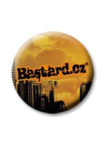 Placka Bastard.cz oranžová