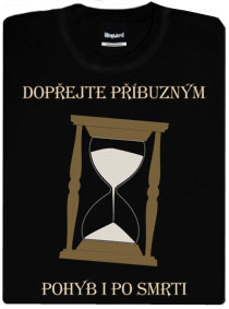 Přesýpací hodiny tričko