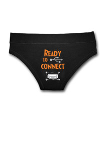 USB pripojenie spodní prádlo