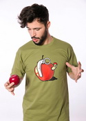 náhled - Granátové jablko zelené pánské tričko