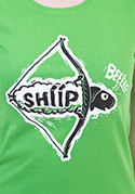 náhled - Shííp zelené dámské tričko