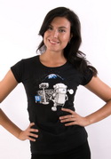 náhled - Kosmonaut dámské tričko