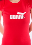 náhled - Coma červené dámské tričko