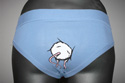 náhled - Myš v zadnici - modré kalhotky