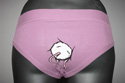 náhled - Myš v zadnici - fialové kalhotky