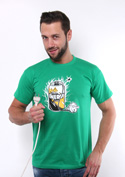 náhled - Energy drink zelené pánské tričko