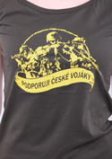 náhled - Podporuji vojáky dámské tričko