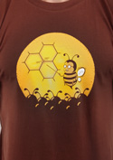 náhled - Včelí univerzita pánské tričko