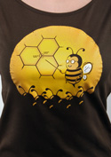 náhled - Včelí univerzita dámské tričko