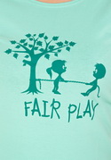 náhled - Fair play zelené dámské tričko