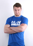 náhled - Czech Teamwork modré pánské tričko