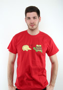 náhled - Želva s ježkem pánské tričko