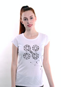 náhled - NYX bílé dámské tričko
