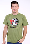 náhled - Chinchilli zelené pánské tričko