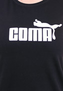 náhled - Coma černé dámské tričko