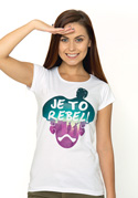 náhled - Je to rebel dámské tričko