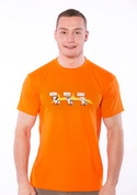 náhled - Ostravačka oranžové pánské tričko