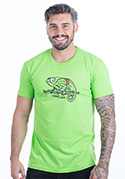 náhled - Chameloun zelené pánské tričko