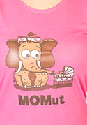 náhled - Momut fuchsiové dámské tričko