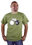 náhled - Koule zelené pánské tričko