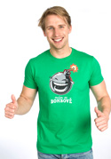 náhled - Mám se bombově zelené pánské tričko