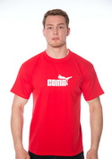 náhled - Coma červené pánské tričko