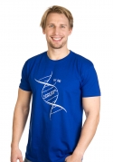 náhled - Sarcasm modré pánské tričko