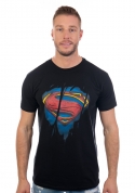 náhled - _Superman Inside černé pánské tričko