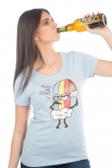náhled - Piju jak duha dámské BIO tričko