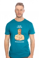 náhled - Chuck Norris modré pánské tričko