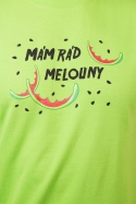 náhled - Melouny zelené pánské tričko