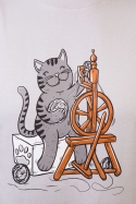 náhled - Kočka přede pánské tričko