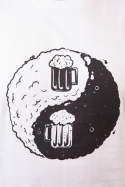 náhled - Jin Jang pivo bílé pánské tričko