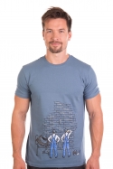 náhled - Zedníci modré pánské tričko