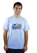 náhled - Error 501 modré pánské tričko
