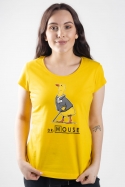 náhled - Dr. House žluté dámské tričko