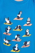 náhled - Pandí jóga dětské tričko