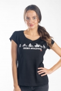 náhled - Bikers evolution dámské tričko