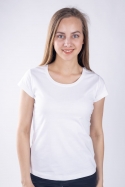 náhled - Dámské tričko bílé