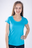 náhled - Dámské tričko atol modré