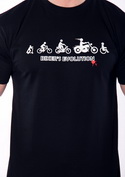 náhled - Bikers evolution pánské tričko