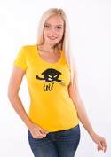 náhled - Čičina žluté dámské tričko