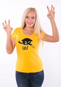 náhled - Čičina žluté dámské tričko