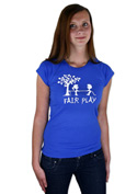 náhled - Fair play modré dámské tričko