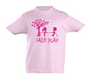náhled - Fair play růžové dětské tričko