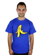 náhled - Banán zabiják modré pánské tričko