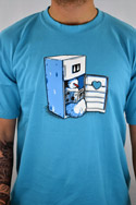 náhled - Lednice modré pánské tričko
